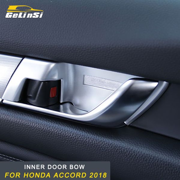 2019 Gelinsi For Honda Accord 2018 Auto Car Styling Inner Door Bowl Trim Covers Interior Accessories From Suozhi1991 34 57 Dhgate Com