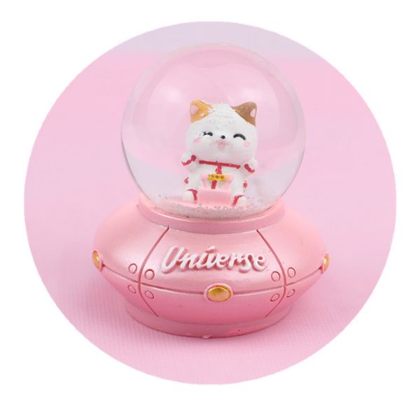 

чистая красный космический кот световой хрустальный шар украшения творческий фонарь водное поло студент детская игрушка подарок подарок