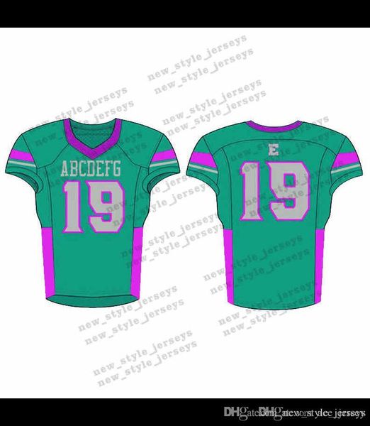 

62Men 2019 Youth Football Jerseys Army Green Wine Red Embroidery Logos Stitched Custom Any name Any number Jerseys