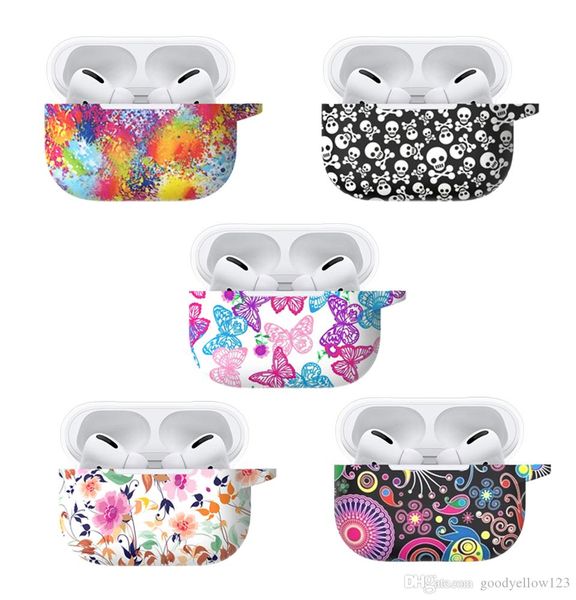 

new design colour airpod wireless bluetooth headset protector luxury designer apple airpods pro comprehensive protection