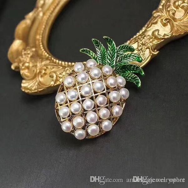 

uphot новое поступление пресного круглый жемчужные украшения аксессуары ананас брошь подвеска свитера для женщин ювелирные изделия бесплатна, Gray