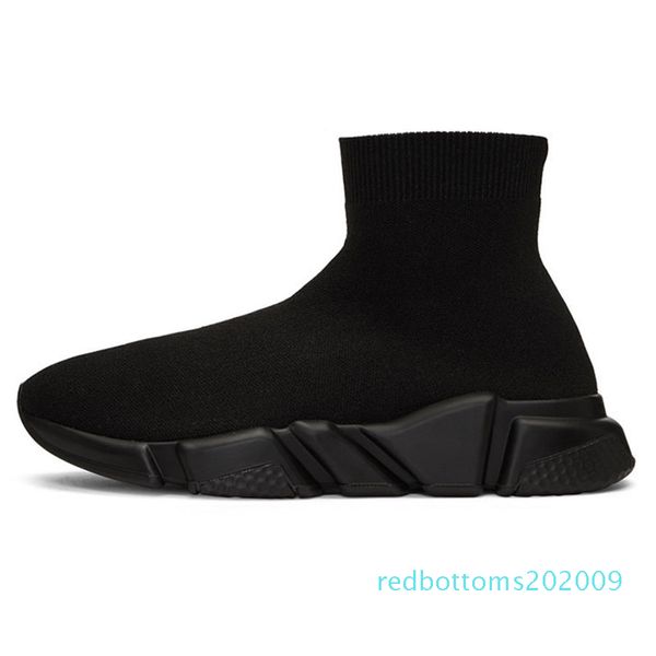 

дешево скорость trainer белый красный buttom роскошь дизайнер mens носка tripler черный тренеров полный красные кроссовки женские носки розо, Black