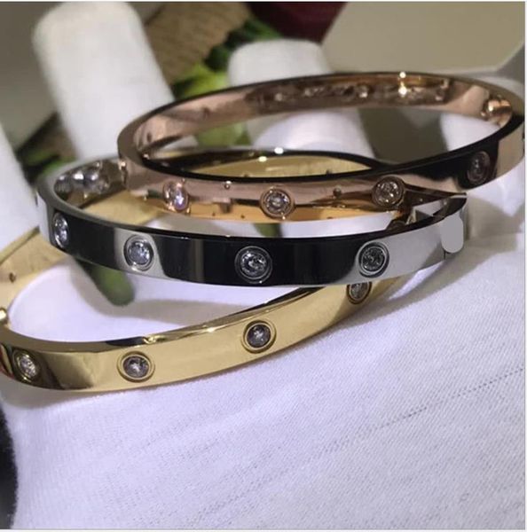 

titanium steel bracelet plated with 18k fashionable stainless steel, Silver