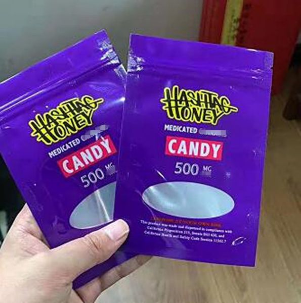 

Vape новые горячие съестной упаковки майларового мешок пустого хэштег мед конфета молния мешок с окном обоняния доказательства обычаем