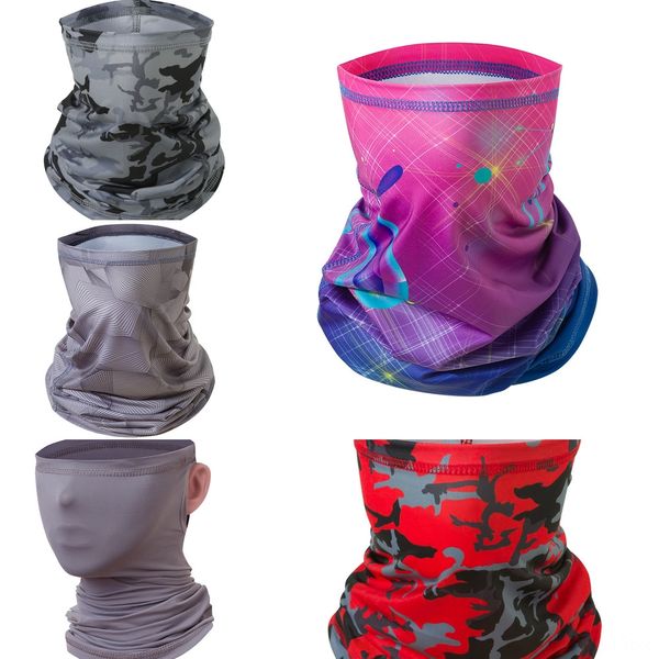 

wym3m shipping sport bicycle fishing scarf neck shield gaiter face mask headband bandana headwear scarf ring bicycle balaclava, Black