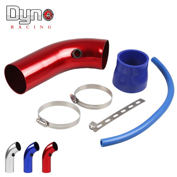 

3inch 76mm aluminum car air intake pipe pipes cold air intake system kit filter