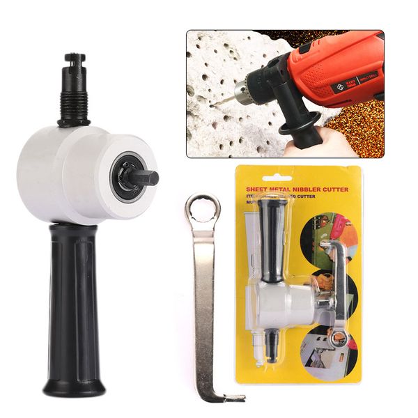 

cutting double head cutter tool electric drill hand tools metal plastic silvery sheet iron handmade grinding machine man