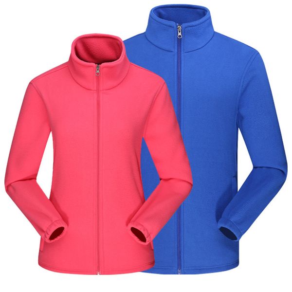 

2019 New Style Outdoor Fleece Men's And Women's Polar Fleece Autumn And Winter Breathable Wind-Resistant Cardigan Jacket