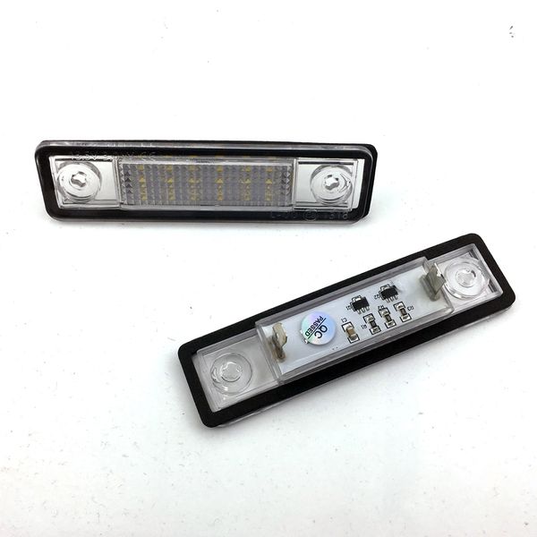 2 pezzi auto 18 luci di licenza a led Luci da 12 V lampada a piastra per numero bianco per Opel Astra G Astra F Corsa B Zafira A Vectra B per Omega A2182