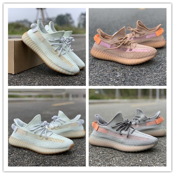 

kanye west hyperspace clay coconut кроссовки истинная форма дизайнер красный серый белый высокое качество новые поступления кроссовки с коро