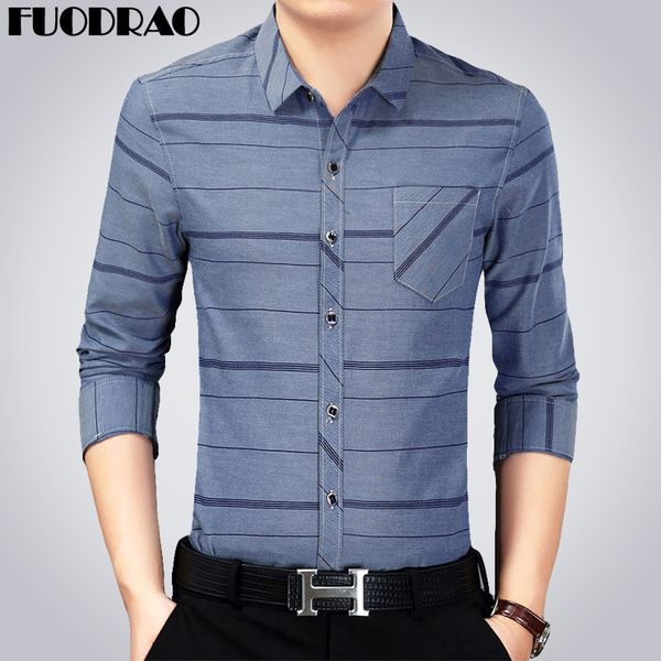 

new men shirts spring long sleeve striped shirts slim fit camisa masculina business casual men clothing e049, White;black