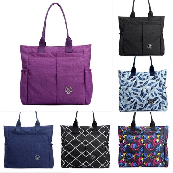 

us stock women waterproof nylon shoulder bags messenger bag large capacity crossbody bags