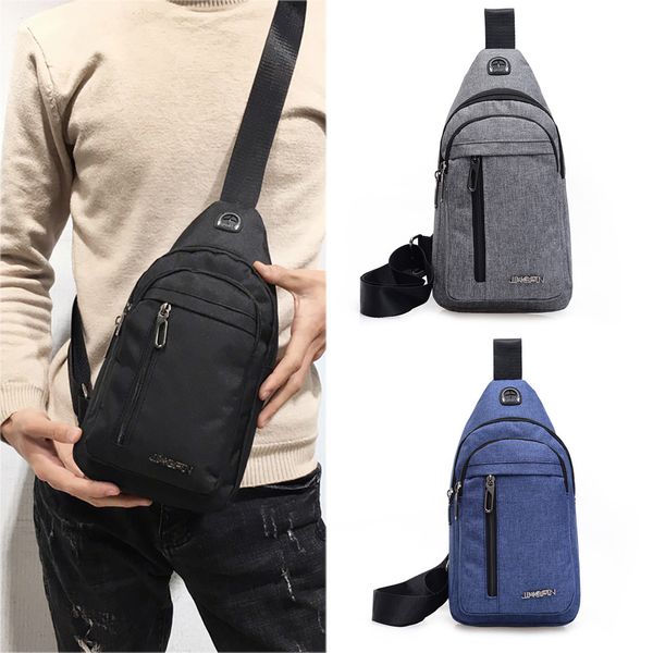 

2019 new arrival fashionable style men small bag wild messenger bag fashion one shoulder plaid chest