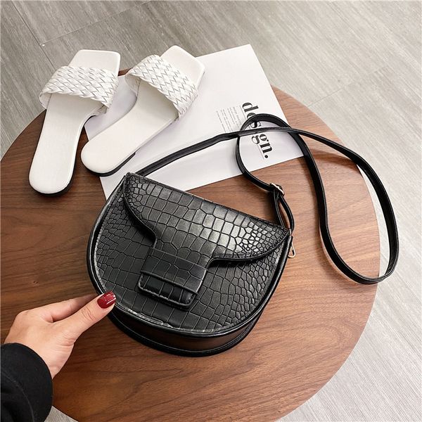 

pu leather women's bag 2020 simple shoulder bag wallet travel shopping