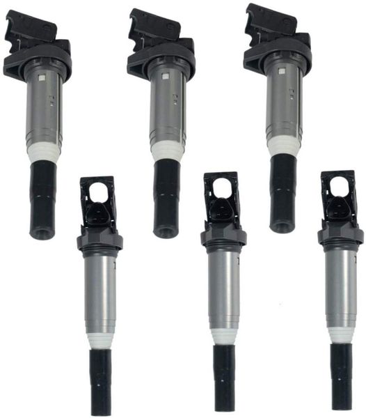 

6 pieces ignition coils pack for e60 e61 e70 e71 e82 e88 e90 e91 e93 f10 f25 f30 e85 e89 mini cooper ignition coils