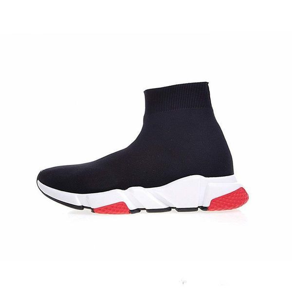 

luxury oreo sock speed trainer shoes men womens triple black red black white blue sports shoes athletic sneakers zapatos