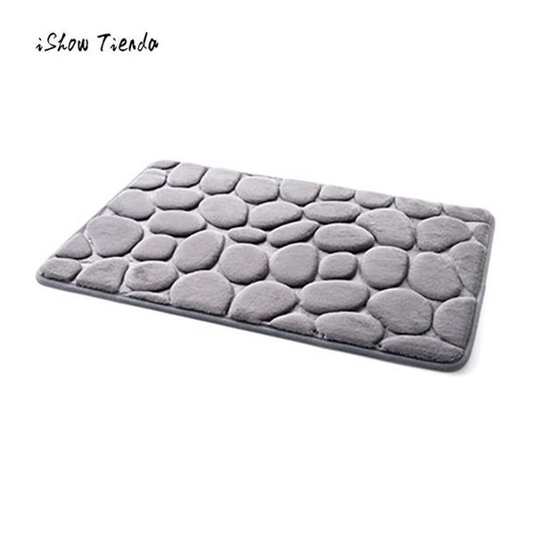 

45x60cm new fashion carpet home bathroom door floor mat rugs pebble memory foam bath mat carpet floor mats soft