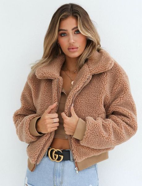 teddy bear short jacket