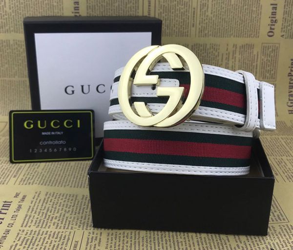 

classical brass belt luxury s designer s gg s pearl buckle belts for mens woman f8 gucci s girdle jeans waist belt s1, Slivery;black