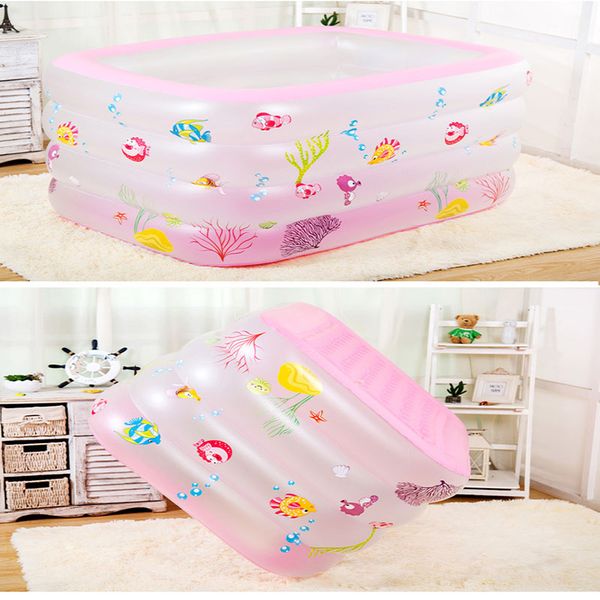 

children's home use swimming pool large size inflatable square paddling pool heat preservation kids inflatable