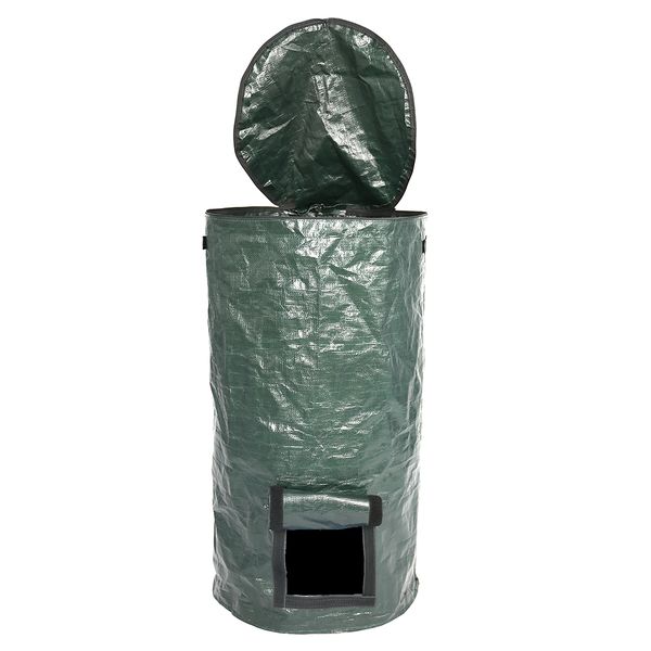 

new organic waste kitchen garden yard compost bag environmental pe cloth planter kitchen waste disposal organic compost bag