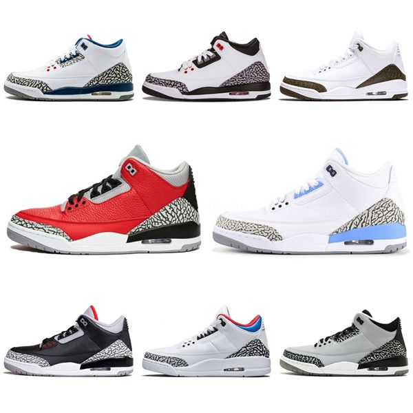 

4 3s black cement what the 1 3s travis scotts grey mens basketball shoes unc bred 11 3s concord men sports designer sneakers#746