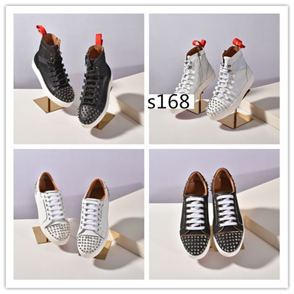 

fashion new red bottom spike sock sneaker men women low casual shoes black spike sock shoes luxury donna pull-on outdoor sneaker5