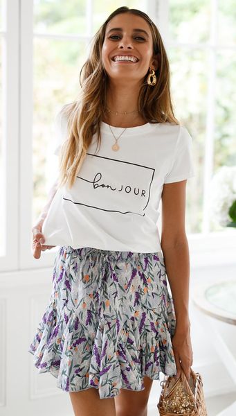 

new solid white t shirt women short sleeve o neck loose tshirt summer women daily tee shirt for women