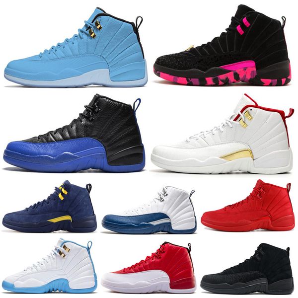 

basketball shoes 12 12s men shoe doernbecher fiba reverse taxi game royal french blue unc mens trainers outdoor sports sneakers 7-13