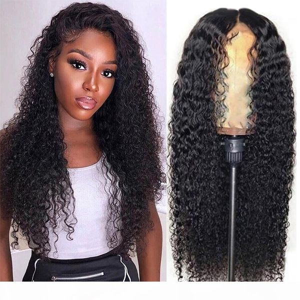 

hd transparent lace front wig human curly virgin brazilian remy 13x4 frontal pre plucked curly full lace human hair wig with baby hair, Black;brown