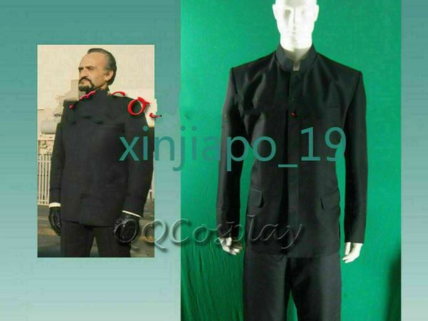 

details about doctor who the master roger delgado cosplay costume, Black;red
