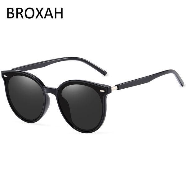 

gm sunglasses polarized sunglasses women men new style driving glasses retro plastic frame eyewear uv400 shades, White;black