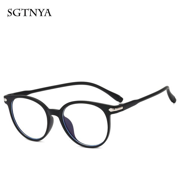 

europe and the united states new anti-blu-ray flat mirror light and comfortable pc frame korean version of literature art glasses, White;black