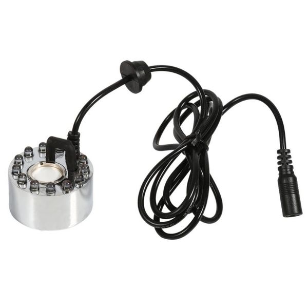 

24 красочный светодиодные mist maker изменение ультразвуковой mist чайник фонтан воды пруд форсунка увлажнитель воздуха
