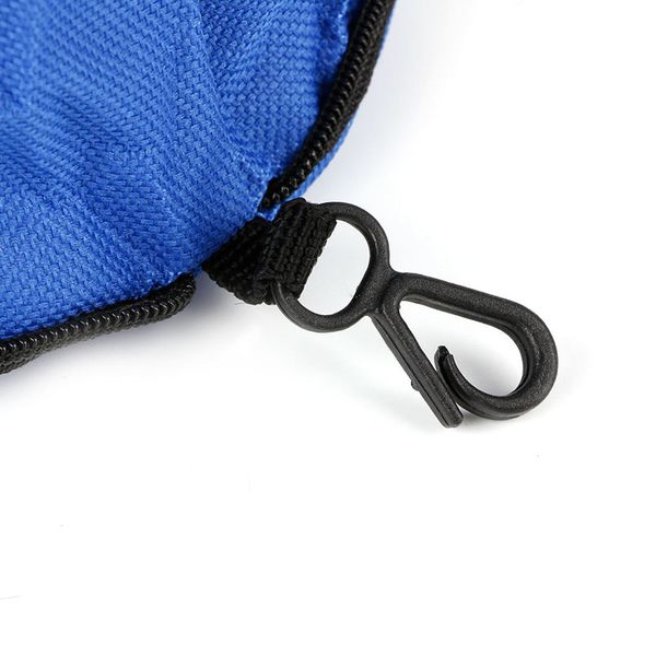 

new 1pc 600d oxford cloth waterproof portable zipper foldable travel dog food water bowl