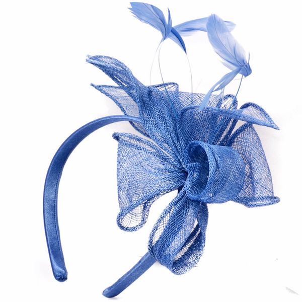 

ladies sinamay bow fascinator for wedding & derby hair accessories headwear s10-2888