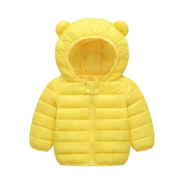 

arloneet chlidren kids boys girl winter coats jacket zip thick ears snow hoodie outwear sizes 2t long children outerwear #30, Blue;gray