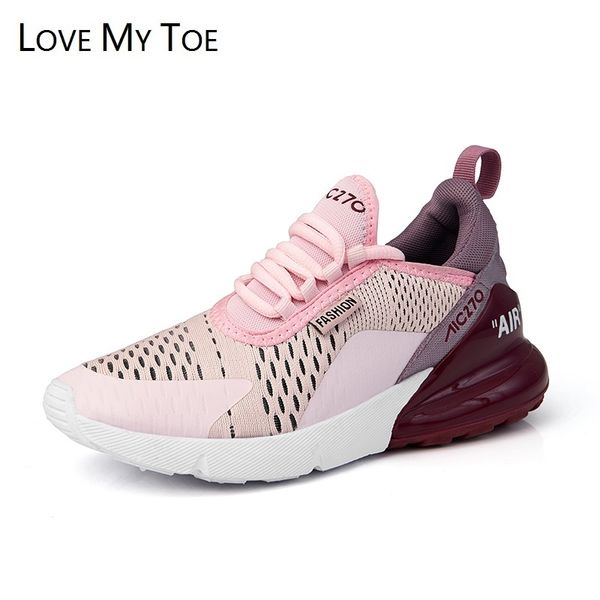 

2020 spring fashion big size couple casual mesh breathable sneakers chaussure femme sport platform shoes for women zapatos mujer y200424, Black