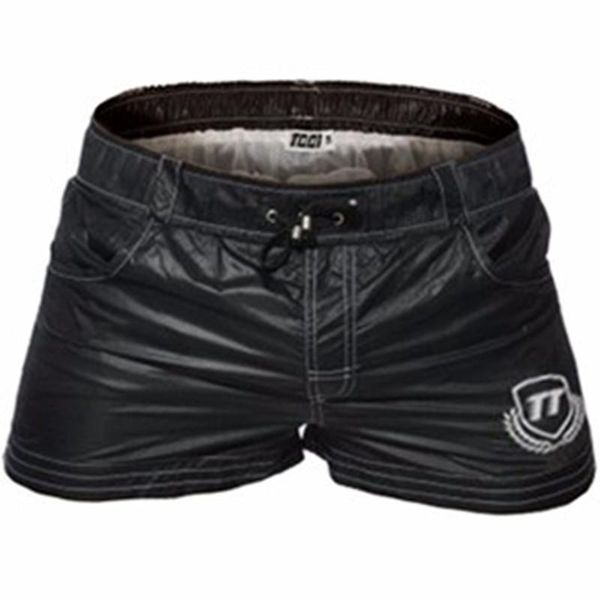 

short male fashion shorts summer cargo shorts men print pockets elastic waist novelty skinny regular beidaihe short designer, White;black