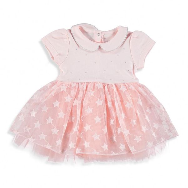 

ebebek mymio star detailed baby girl tulle skirt dress, Red;yellow
