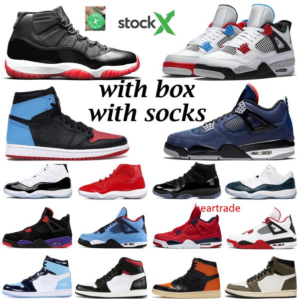 

черный кот 4 и 4s, что 1 1с трэвиса скотта серый мужской баскетбол обувь унк выведена 11 конкорд 11с мужчины спорт дизайнер кроссовки