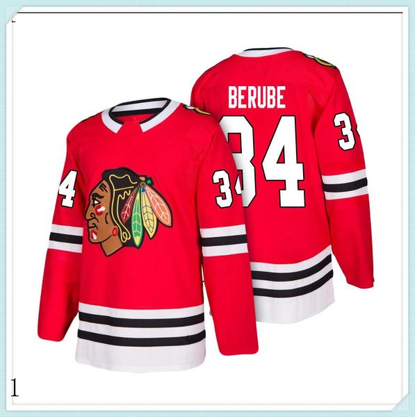 

2019 2020 Hockey Jerseys Quick Dry BLUE red Embroidery Logos Free Shipping Cheap wholesale Men Size Jersey118