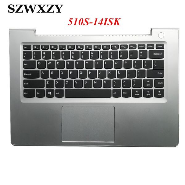 

95% новый для Lenovo 510S-14ISK ноутбук клавиатура упор для рук крышка лицевой панели с сен