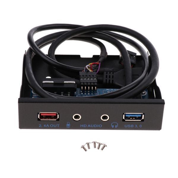 

1-port front panel usb 3.0 with hd audio port supports bc1.2 fast charging