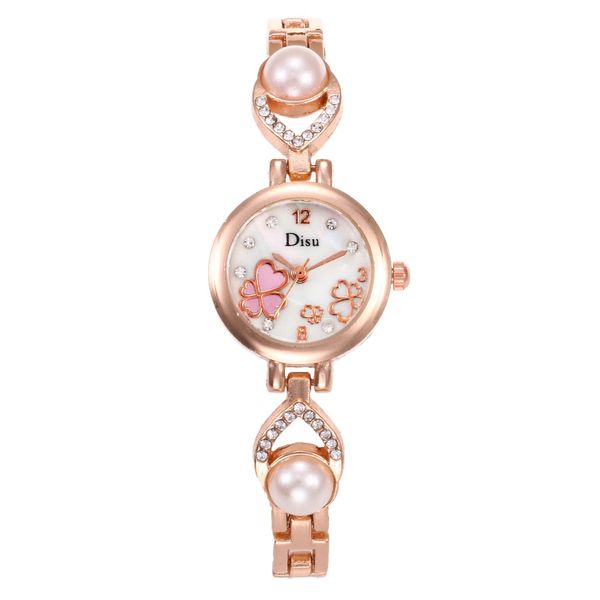 

luxury bracelet watch women watches rhinestone women's watches rose silver ladies quartz watch clock zegarek damski, Slivery;brown