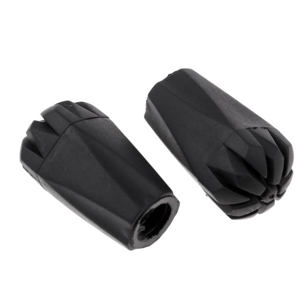

2pcs trekking pole tips walking stick cover protector climbing accessory