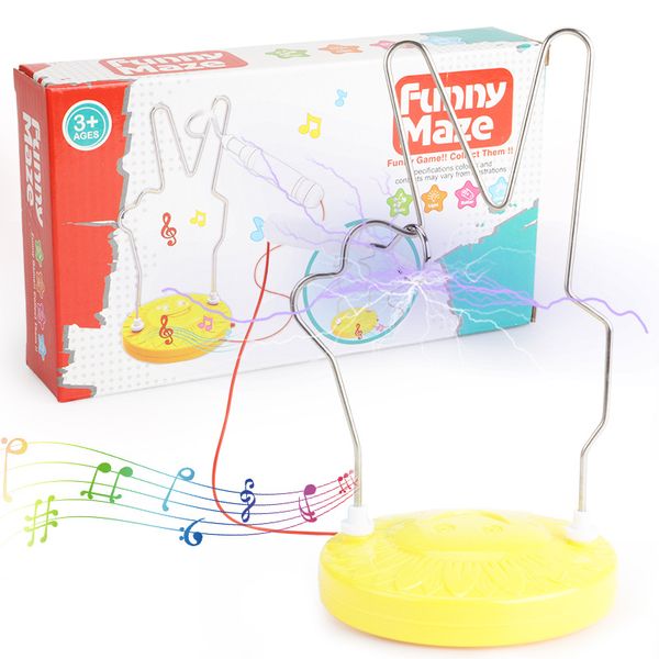 

wj1059x5 intellectual education toys electric touch maze game concentration science maze toys stress training wholesale
