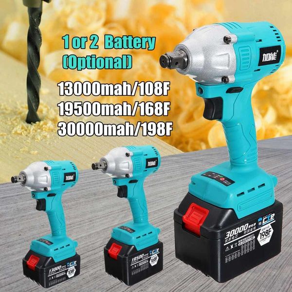 

350nm torque brushless electric impact wrench cordless rechargeable lithium battery hand drill installation power tool