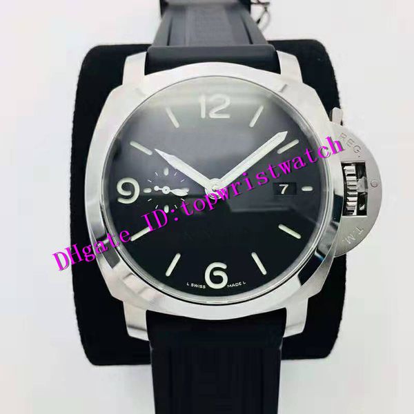 

vs pam320 mens watch pam00320 sport watch p.9001 automatic mechanical sapphire super luminous waterproof stainless steel wristwatch, Slivery;brown
