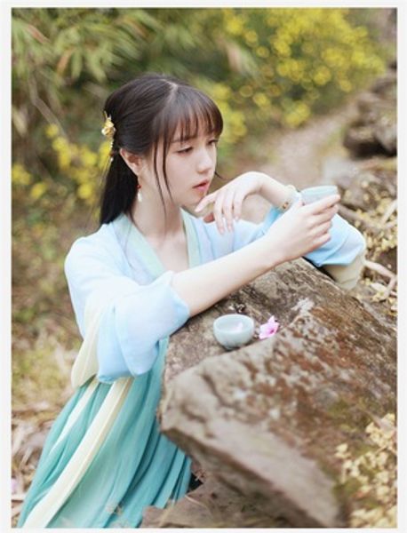 

women chinese traditional tang dynasty princess clothing oriental hanfu clothing national chinese folk dance stage dress 90, Black;red